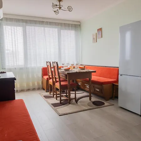 в центъра на